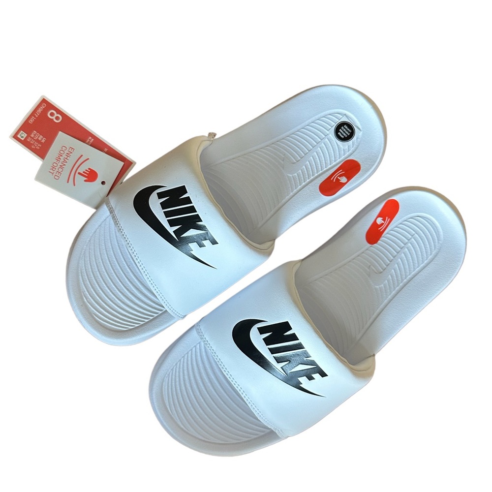 Nike - Victori One Slide - White - Women’s Size 8